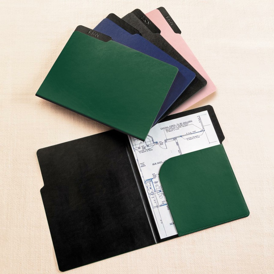 Home & Office Levenger Levtex | Levtex File Folder With Pocket