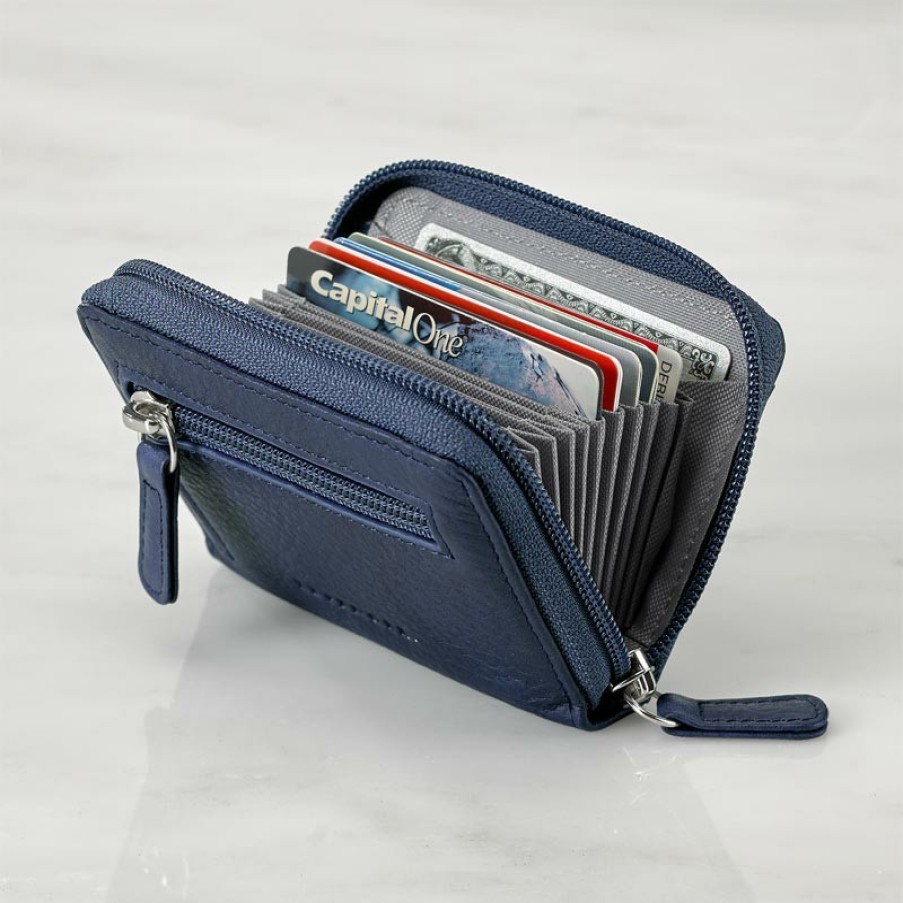 Bags & Accessories Levenger Wallets & Card Cases | Accordion Card File Wallet