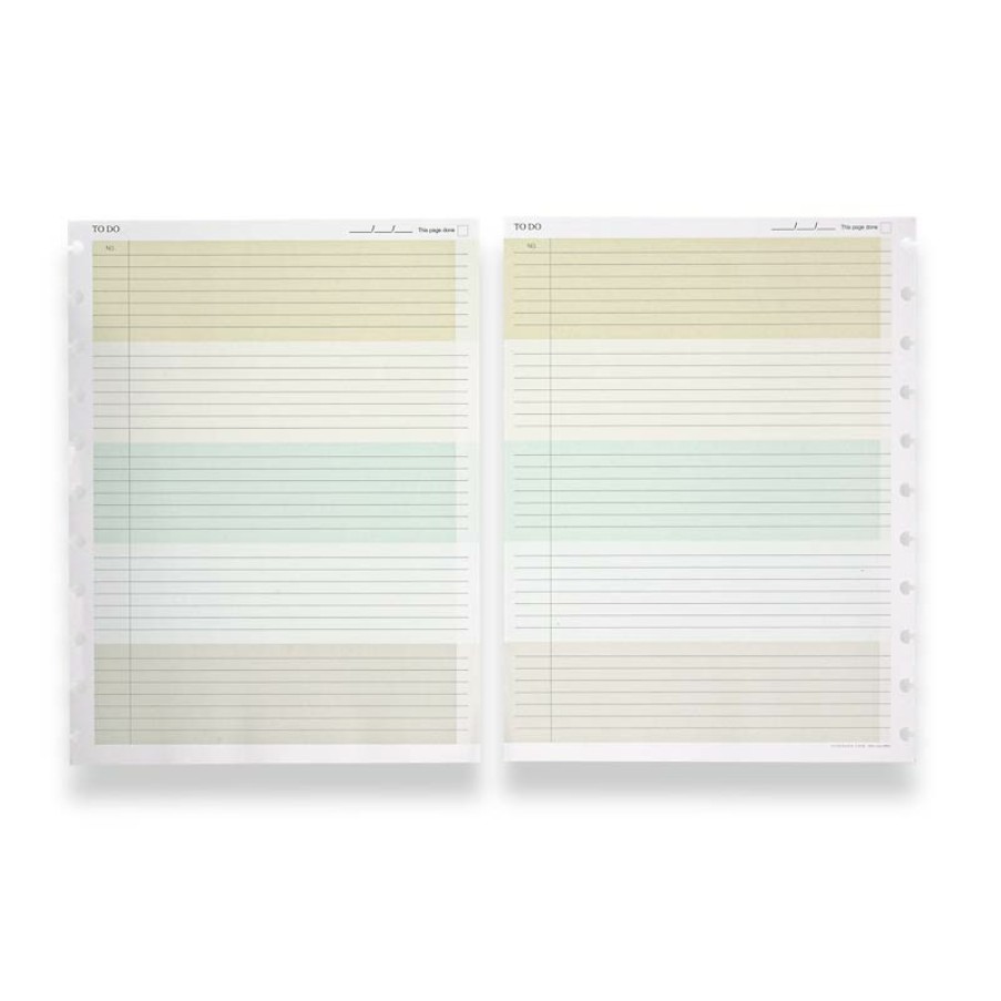 Circa Notebooks Levenger Circa Letter Refills | Circa Smartplanner To Do, Letter (25 Sheets)