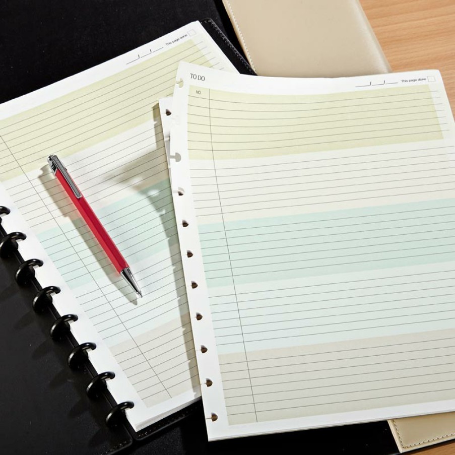 Circa Notebooks Levenger Circa Letter Refills | Circa Smartplanner To Do, Letter (25 Sheets)