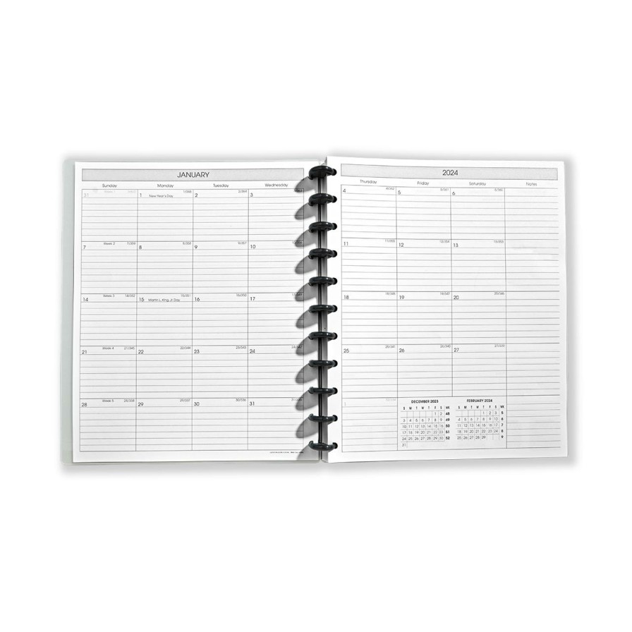 Circa Notebooks Levenger Circa Smartplanners® | Circa Sunday Start Weekly Agenda, Vertical