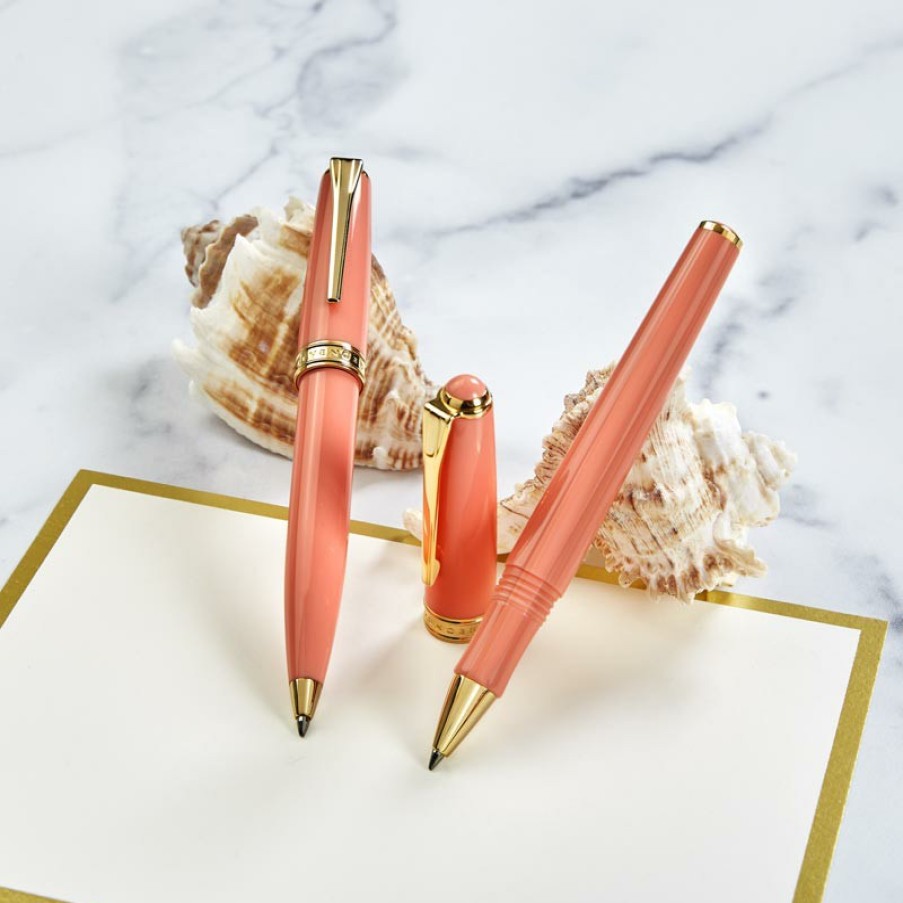 Writing Levenger True Writers | True Writer Classic Light Coral Pen