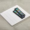 Notebooks & Stationery Levenger Desk Pad & Card Planners | Time Tracker Desk Set