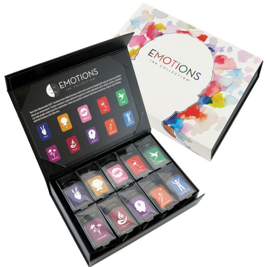 Writing Levenger Monteverde | Monteverde Emotions Ink Gift Set (Set Of 10)