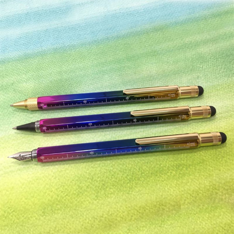 Writing Levenger Fountain Pens | Monteverde Usa Rainbow Tool Fountain Pen