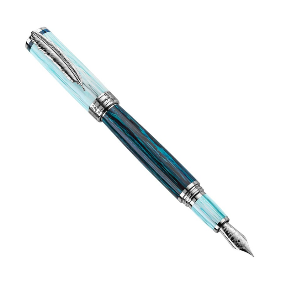 Writing Levenger Montegrappa | Montegrappa Wild Arctic Fountain Pen