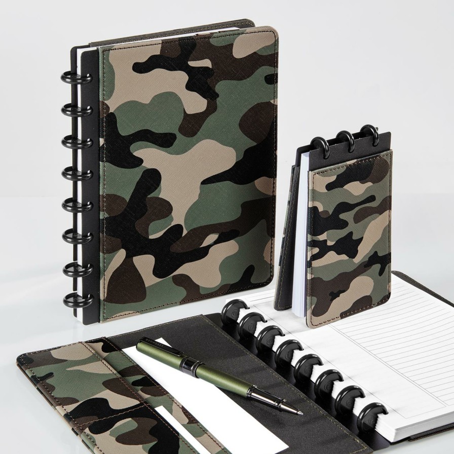 Circa Notebooks Levenger Circa Junior Notebooks | Circa Camo Notebook