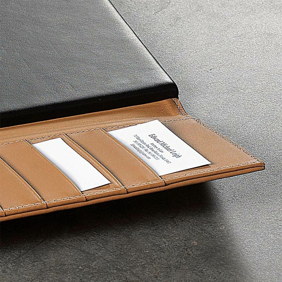 Home & Office Levenger Morgan | Morgan Pocket Desk Pad Tan