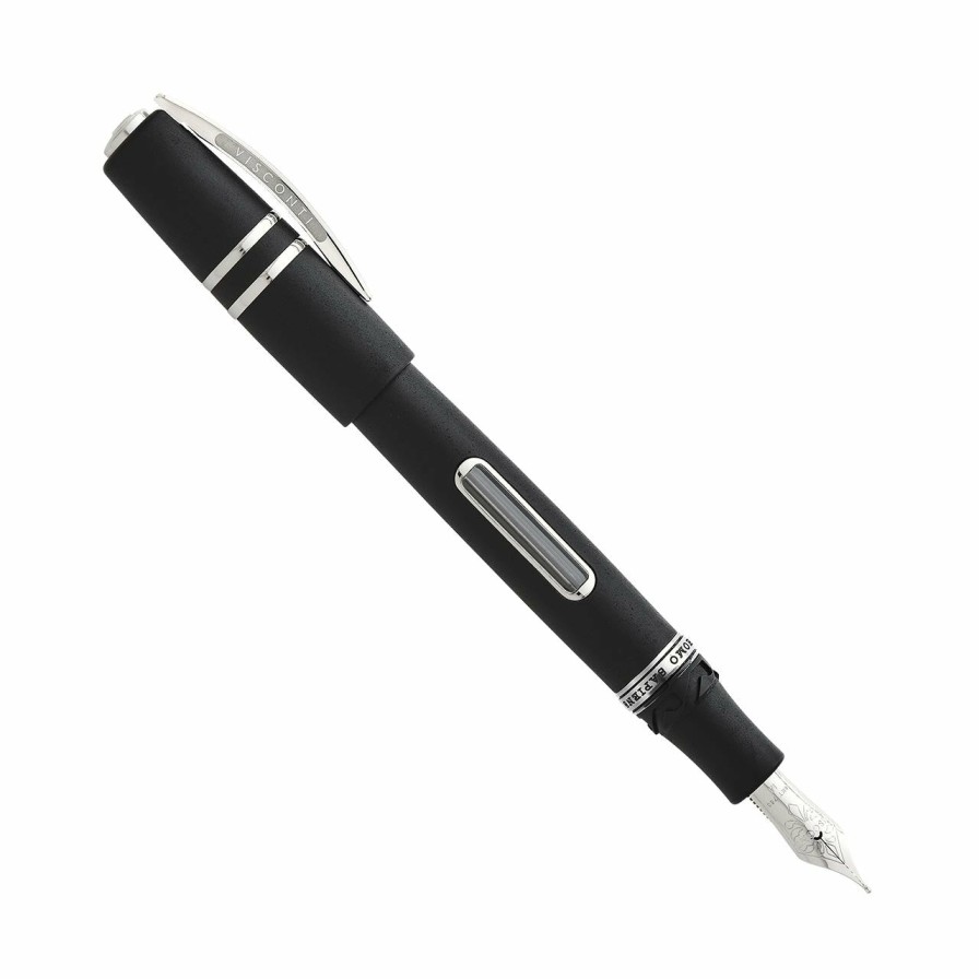 Writing Levenger Fountain Pens | Visconti Homo Sapiens Skylight Steel Age Fountain Pen