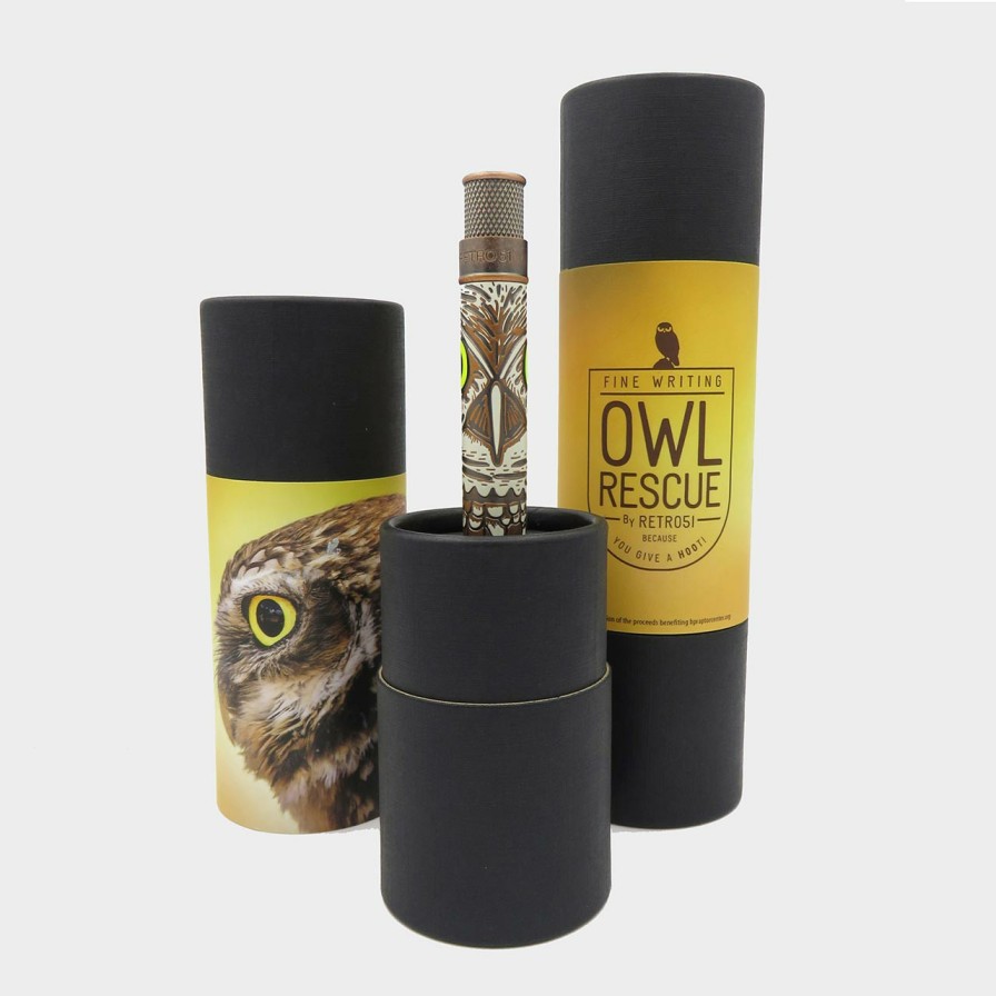 Writing Levenger Retro 51 | Retro 51 Owl Rescue Rollerball Pen