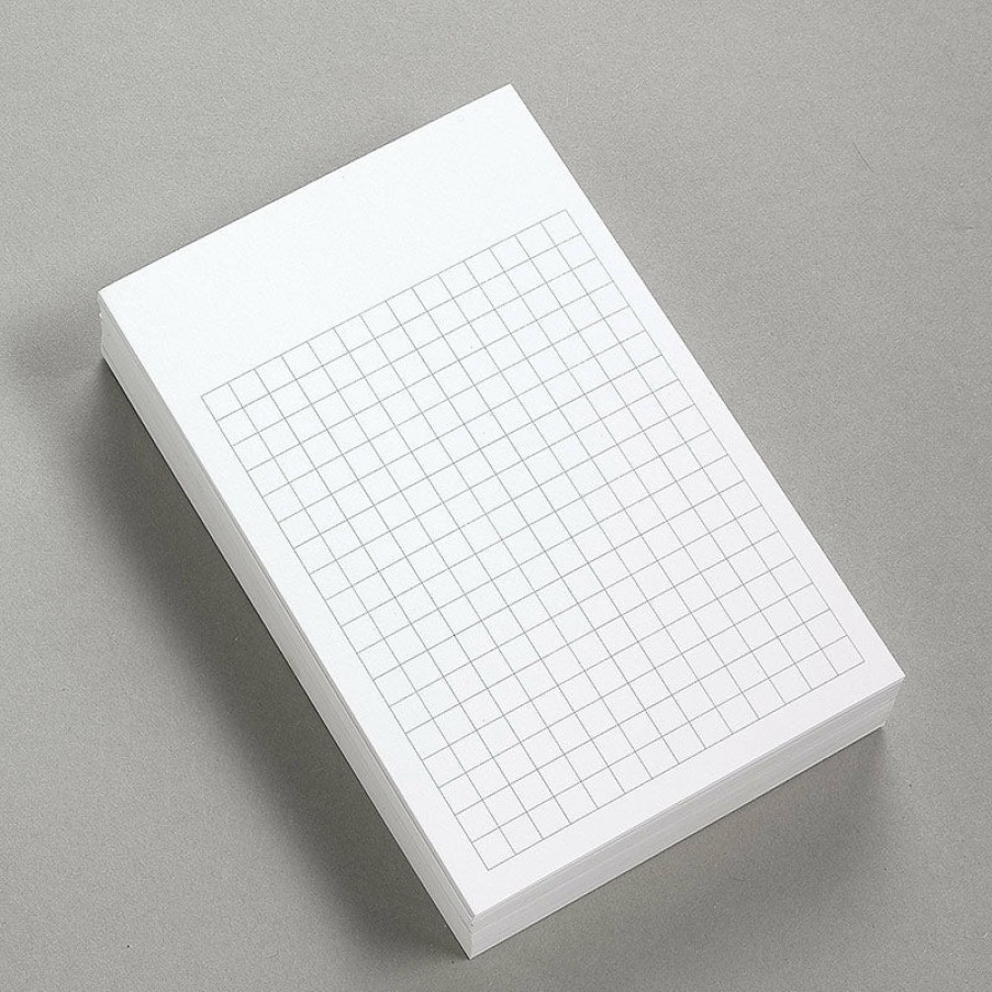 Notebooks & Stationery Levenger Premium Index Cards | 100 Special Request Vertical Grid 4 X 6 Cards