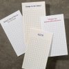 Notebooks & Stationery Levenger Premium Personalized Index Cards | 500 Personalized Wallet Cards, Vertical Grid