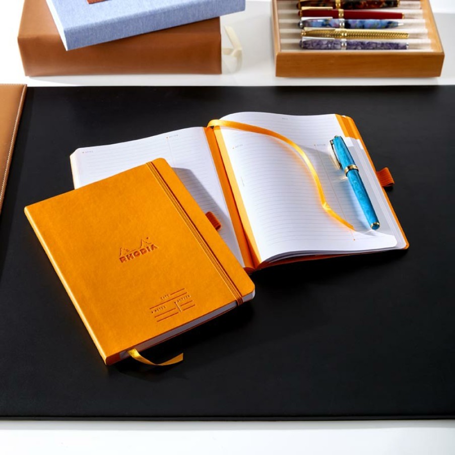 Notebooks & Stationery Levenger Journals & Notebooks | Rhodiarama A5 Meeting Book