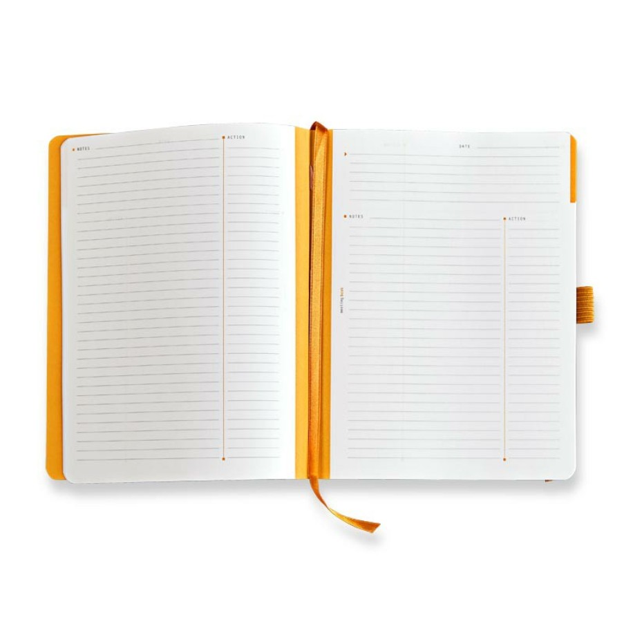 Notebooks & Stationery Levenger Journals & Notebooks | Rhodiarama A5 Meeting Book