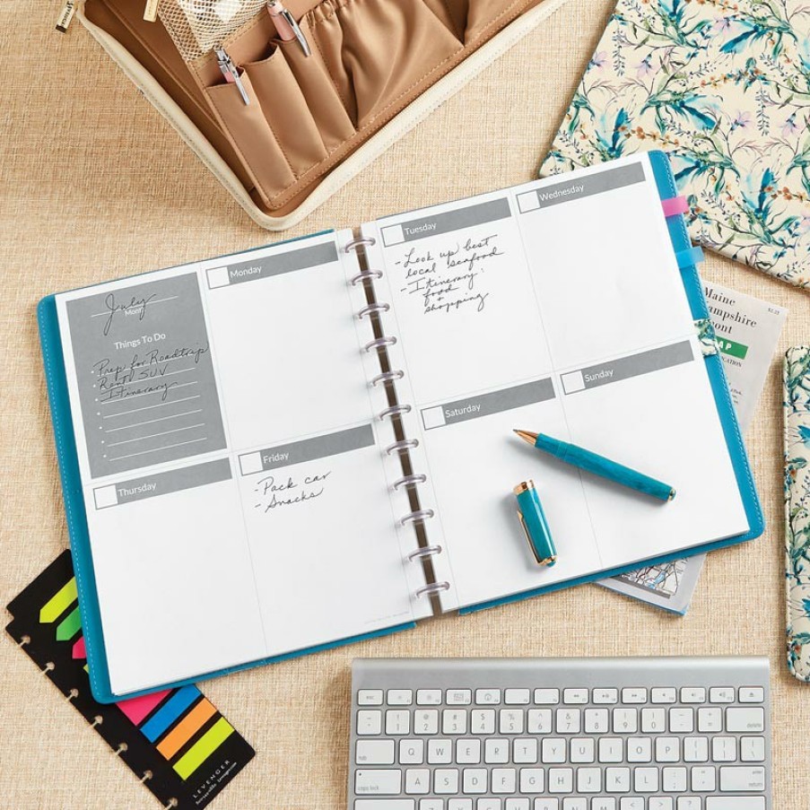 Circa Notebooks Levenger Circa Smartplanners® | Circa Start-Anytime Planner Pages