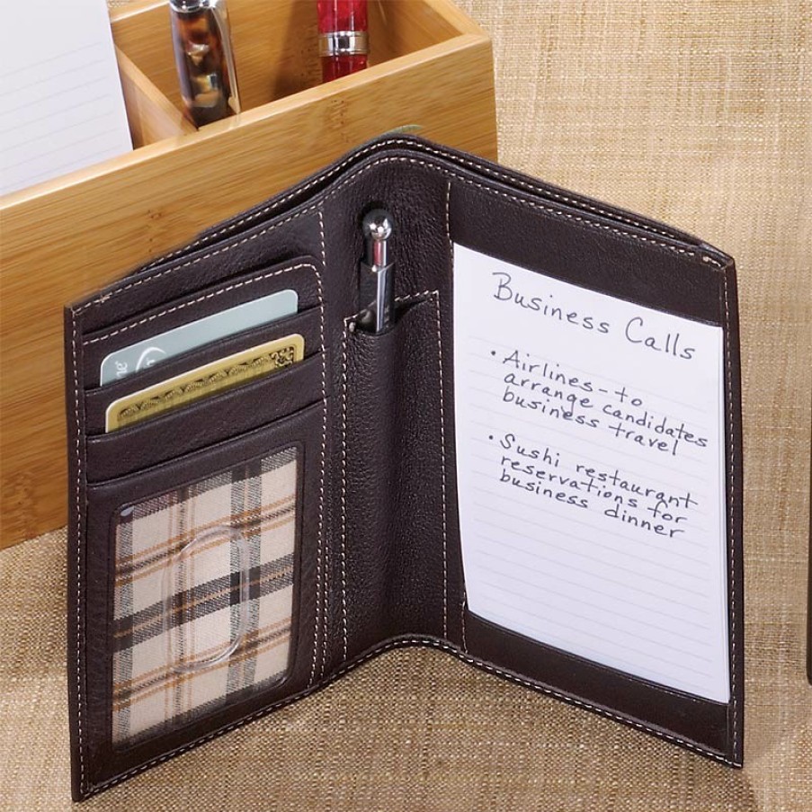 Notebooks & Stationery Levenger Index Card Accessories | Bomber Jacket International Pocket Briefcase