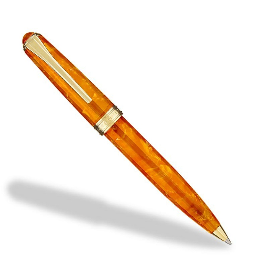 Writing Levenger Ballpoint Pens | True Writer Classic Valencia Pen Orange