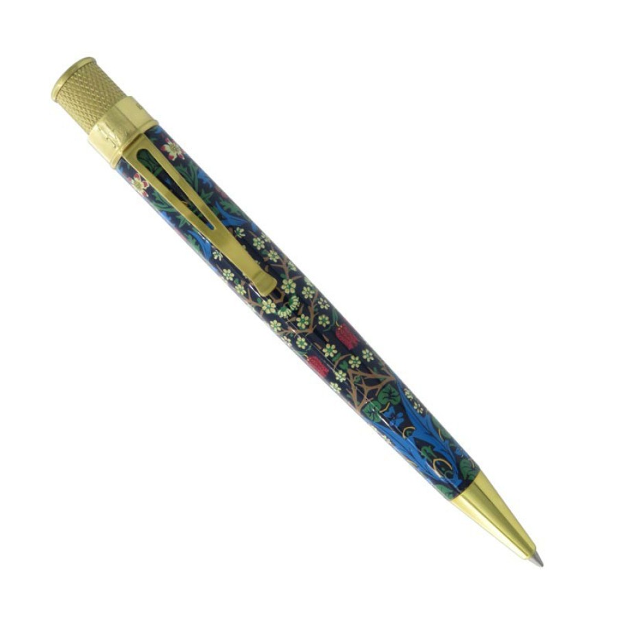 Writing Levenger Retro 51 | Retro 51 Tornado Metropolitan William Morris Rollerball Pen