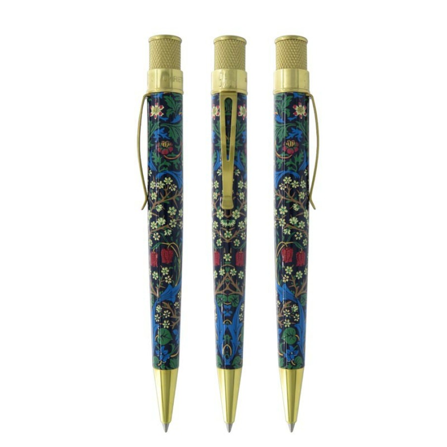 Writing Levenger Retro 51 | Retro 51 Tornado Metropolitan William Morris Rollerball Pen