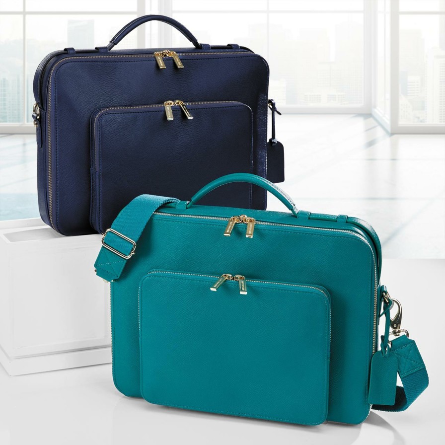 Bags & Accessories Levenger Briefcases | Charlotte Laptop Briefcase