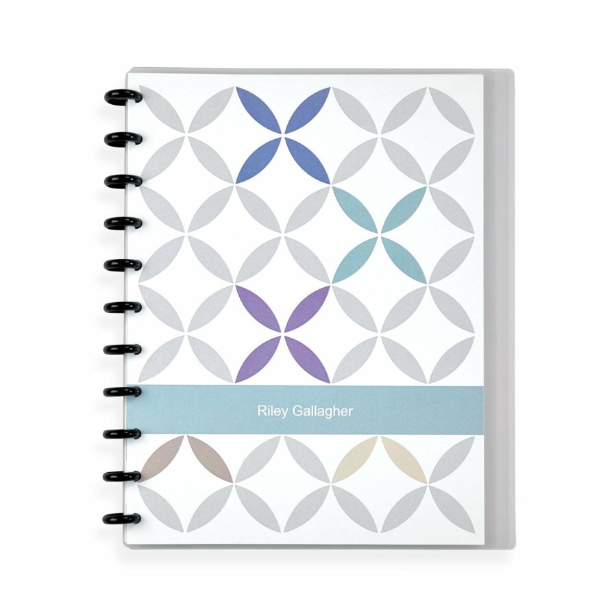 Circa Notebooks Levenger Circa Smartplanners® | Circa Weekly Horizontal Format Agenda-Kaleidoscope