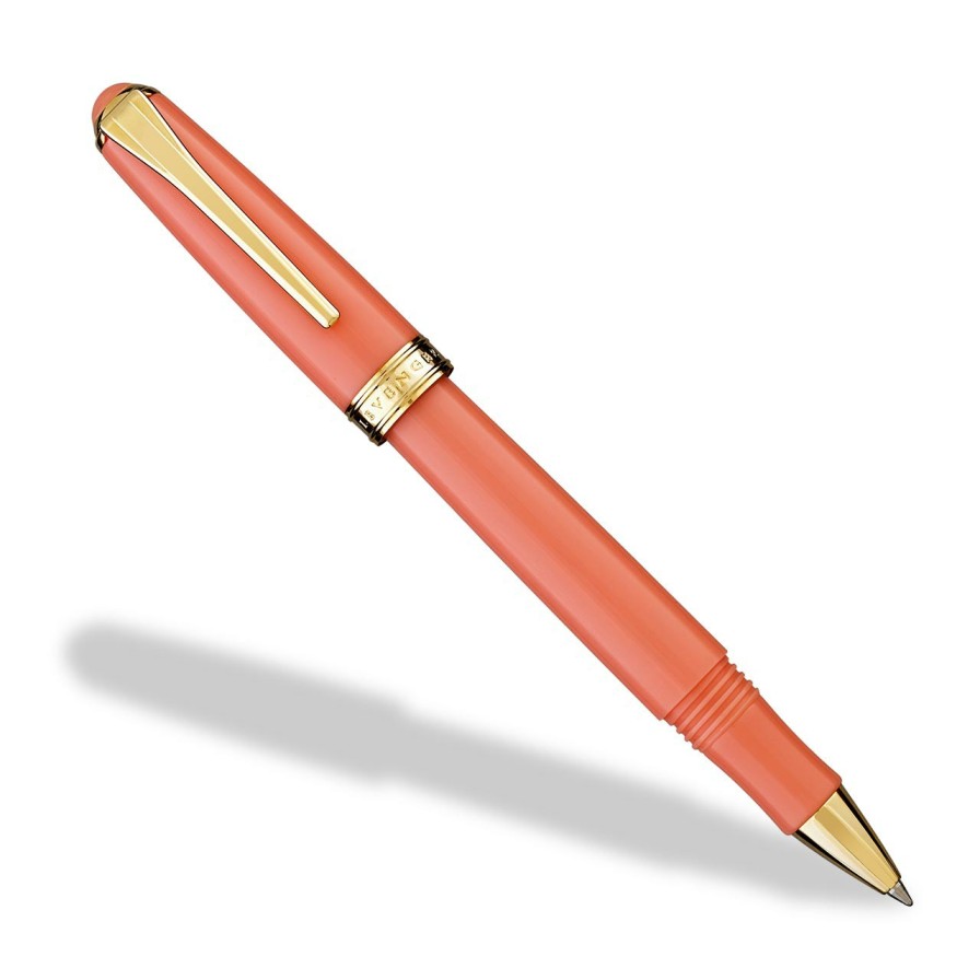 Writing Levenger Rollerball Pens | True Writer Classic Light Coral Pen