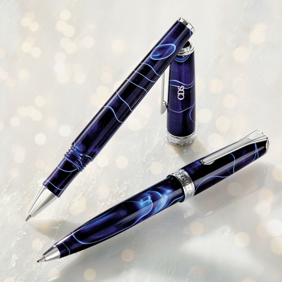 Writing Levenger Rollerball Pens | True Writer Classic Midnight Spark Pen