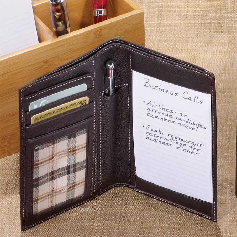 Notebooks & Stationery Levenger Pocket Briefcases | Bomber Jacket International Pocket Briefcase