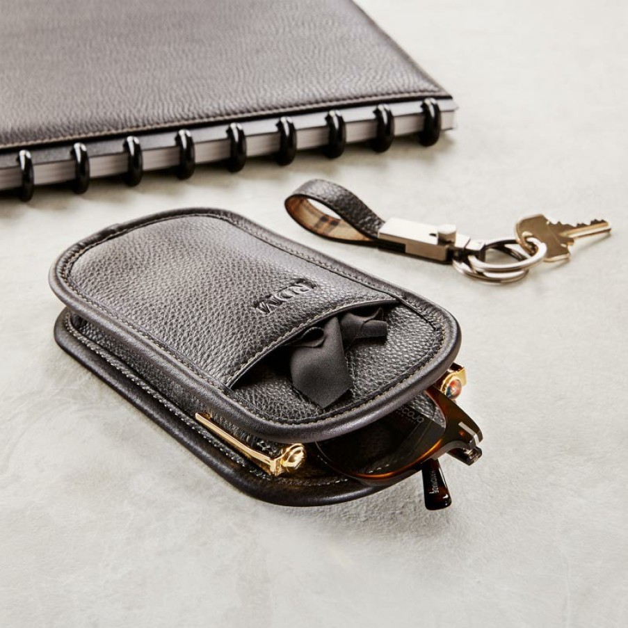 Home & Office Levenger Bomber Jacket | Bomber Jacket Read & Write Eyeglass Case Mocha