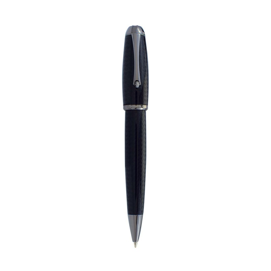 Writing Levenger + 22 More | Monteverde Super Mega Carbon Fiber Pen Gunmetal