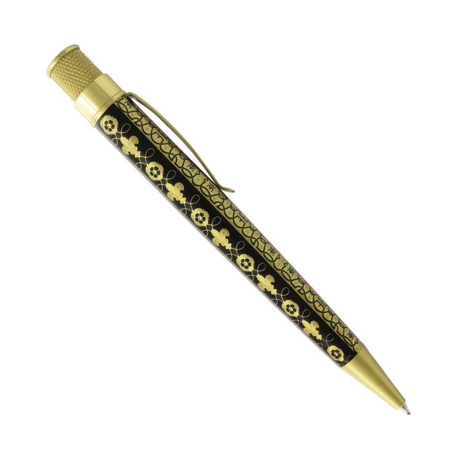 Writing Levenger Retro 51 | Retro 51 Metropolitan Tudor Armor Rollerball Pen