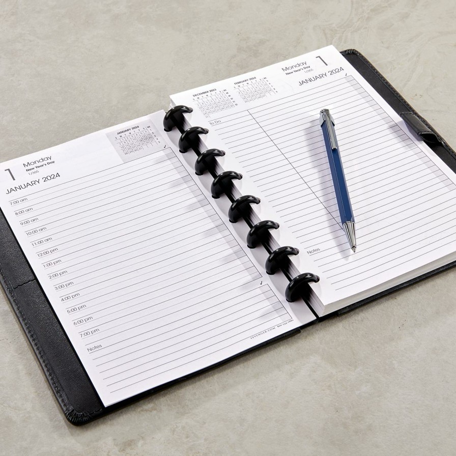 Circa Notebooks Levenger Circa Compact Refills | Circa Daily Agenda Refill