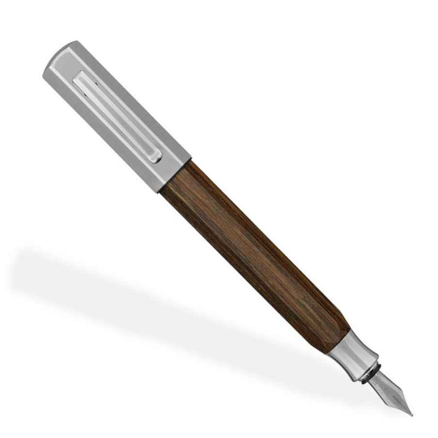 Writing Levenger Fountain Pens | Faber-Castell Ondoro Wood Fountain Pen