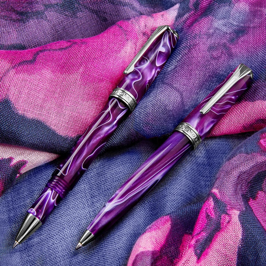 Writing Levenger Ballpoint Pens | True Writer Classic Viola Pen