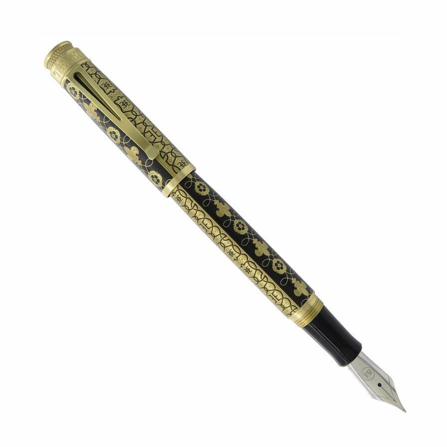 Writing Levenger Retro 51 | Retro 51 The Met Tudor Armor Fountain Pen