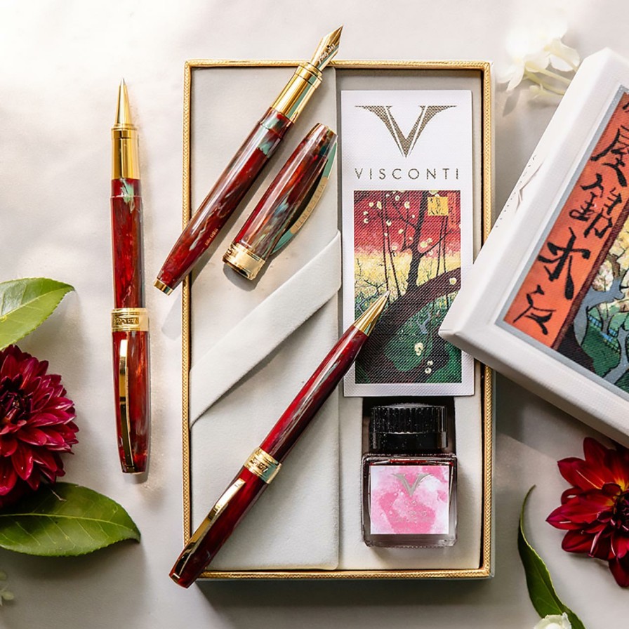 Writing Levenger + 22 More | Visconti Van Gogh Flowering Plum Orchard Pen