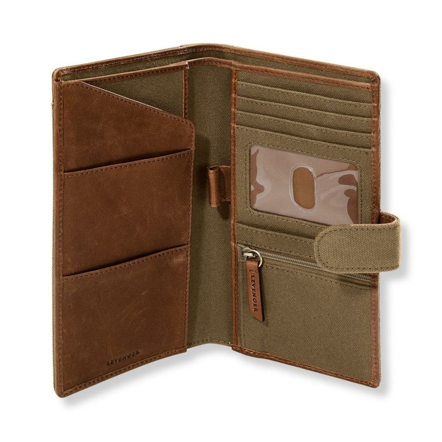 Bags & Accessories Levenger Wallets & Card Cases | Adventurer Travel Wallet