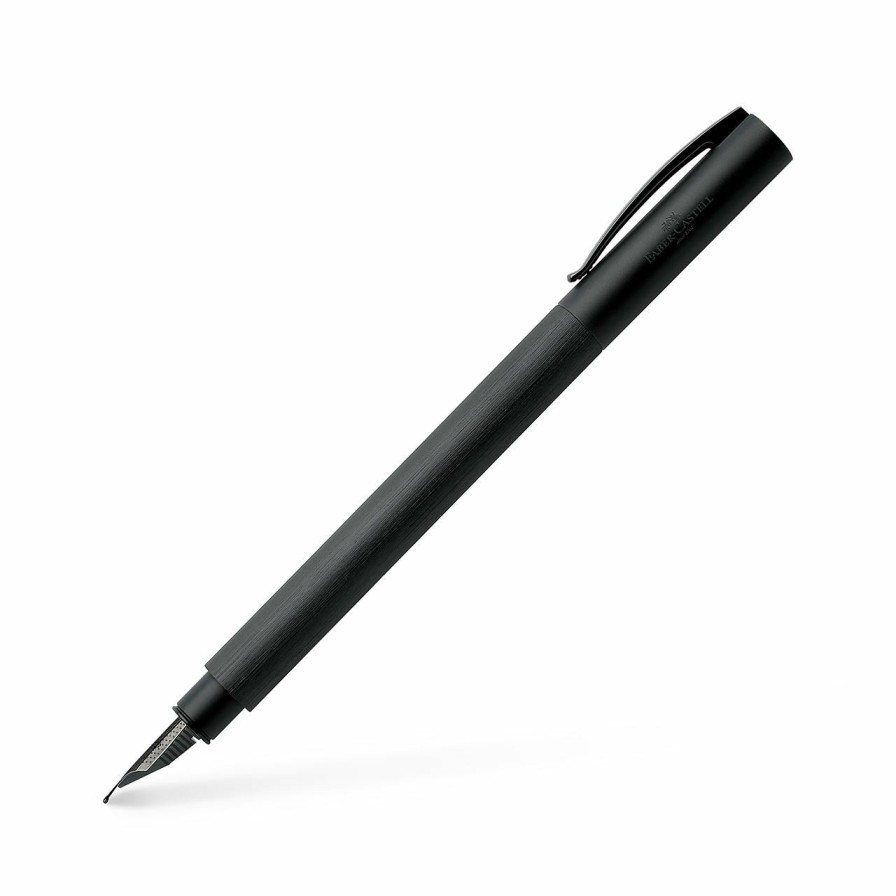 Writing Levenger + 22 More | Faber-Castell Ambition All Black Fountain Pen