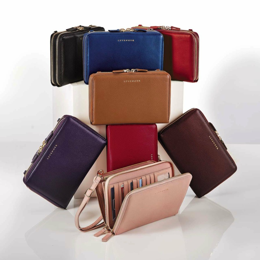 Bags & Accessories Levenger Travel Bags & Accessories | Carrie Convertible Clutch