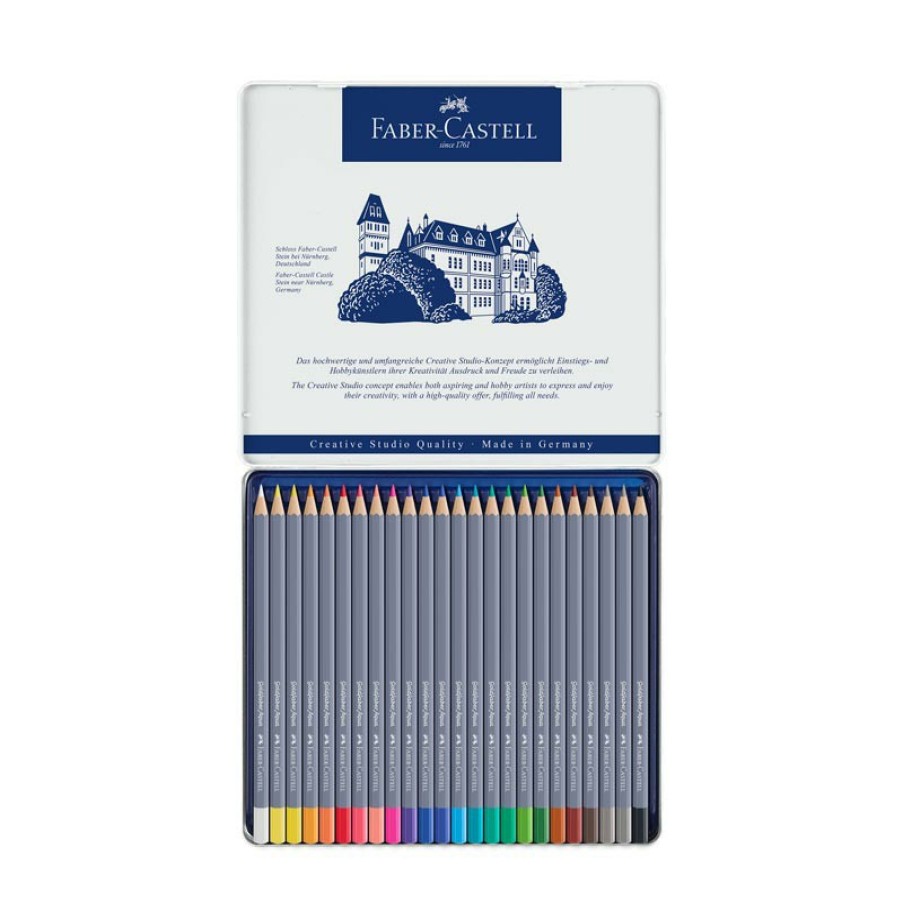 Writing Levenger Faber-Castell | Faber-Castell Watercolor Pencil Set (Set Of 24)