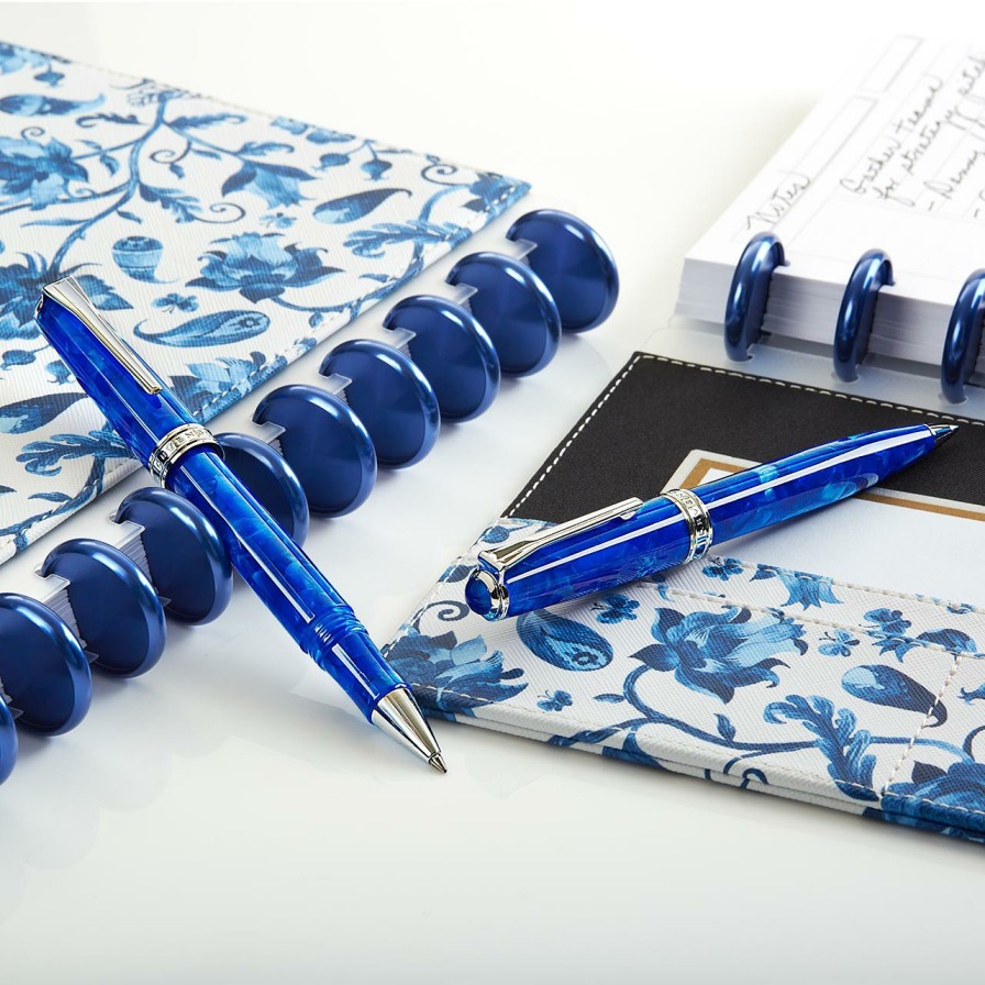 Writing Levenger Rollerball Pens | True Writer Classic Imperial Blue Pen