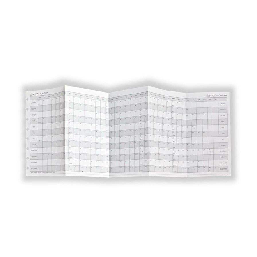 Circa Notebooks Levenger Circa Junior Refills | Circa Monthly Tabs & Pullout Calendar, Junior