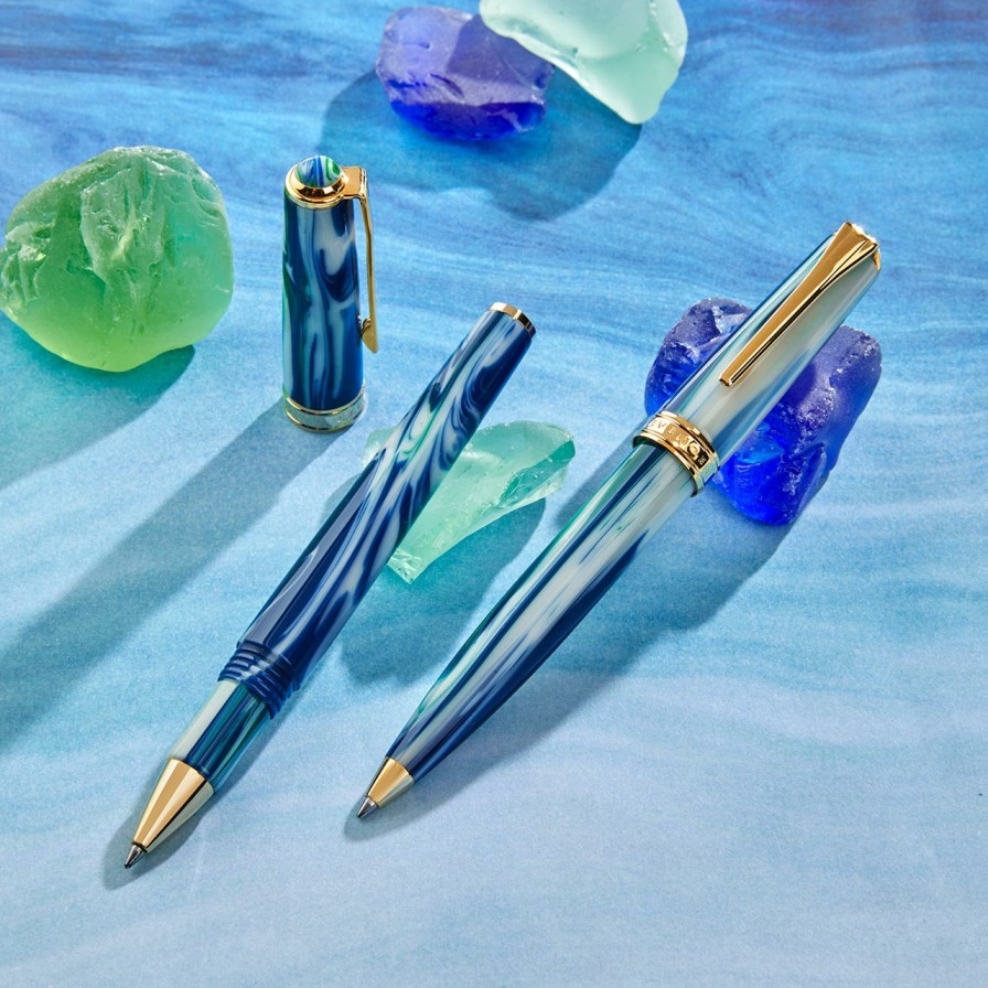 Writing Levenger Rollerball Pens | True Writer Classic Elements Water Pen