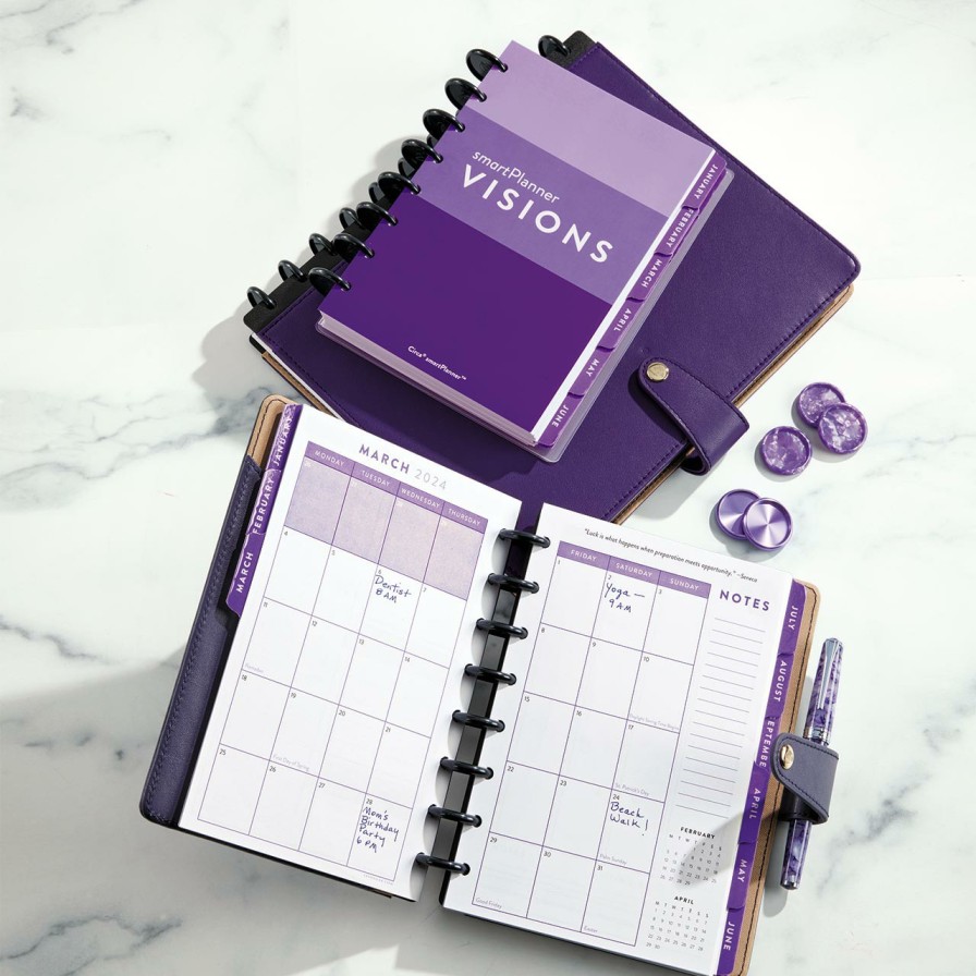 Circa Notebooks Levenger Circa Smartplanners® | Circa Smartplanner Visions Weekly Agenda Notebook