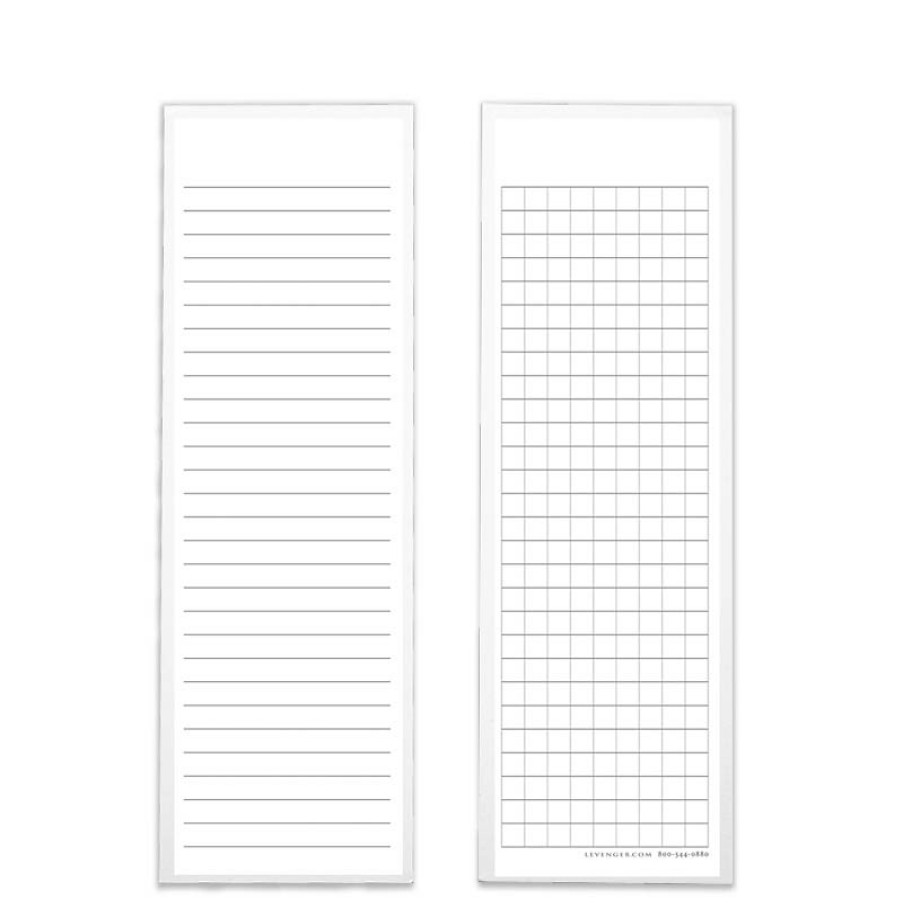 Reading Levenger Bookmarks | 100 Bookmark Cards, Ruled/Grid