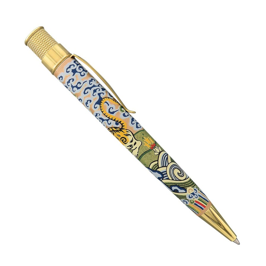 Writing Levenger Retro 51 | Retro 51 Chinese Tiger Rank Badge Rollerball Pen