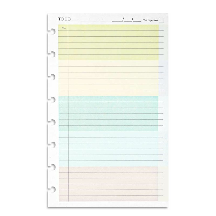 Circa Notebooks Levenger Circa Junior Refills | Circa Smartplanner To Do, Junior (25 Sheets)