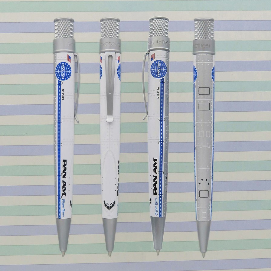 Writing Levenger Rollerball Pens | Retro 51 Pan Am Clipper Rollerball Pen