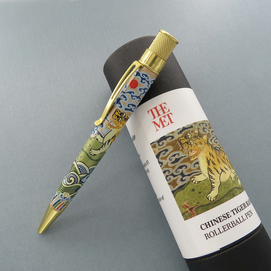 Writing Levenger Rollerball Pens | Retro 51 Chinese Tiger Rank Badge Rollerball Pen