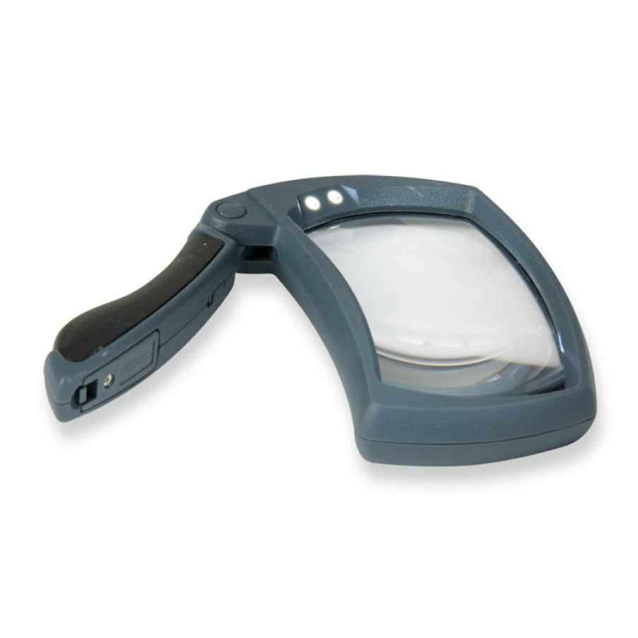 Notebooks & Stationery Levenger Unusual Office Supplies | Folding Magnifier With Leather Pouch